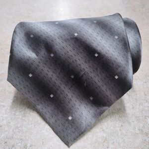 Elegant Gray Patterned Men's Tie Nubio Collezione Esclusivo